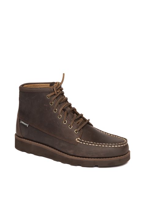 Stivaletto pelle dark brown SEBAGO | TALA MIDCRAZYHORSE76116-920